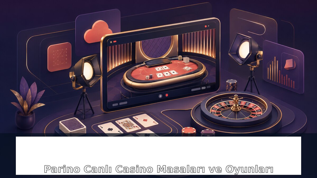 Parino Canlı Casino Masaları ve Oyunları için Parino bilgilendirme görseli