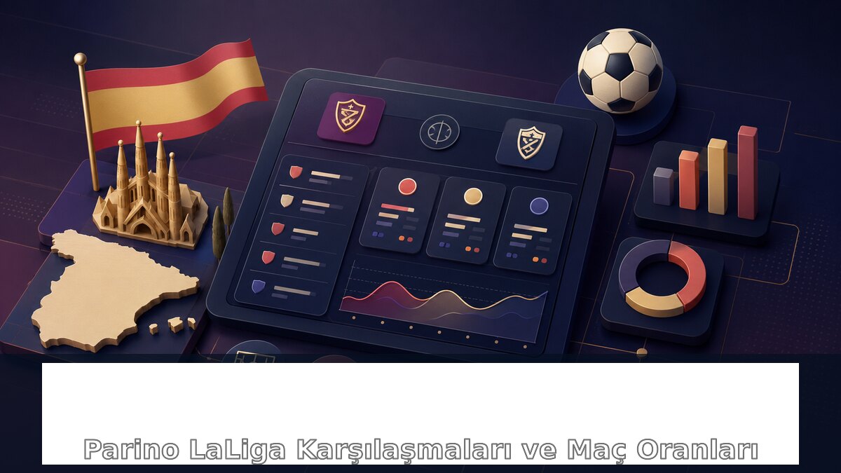 Parino LaLiga Karşılaşmaları ve Maç Oranları için Parino bilgilendirme görseli
